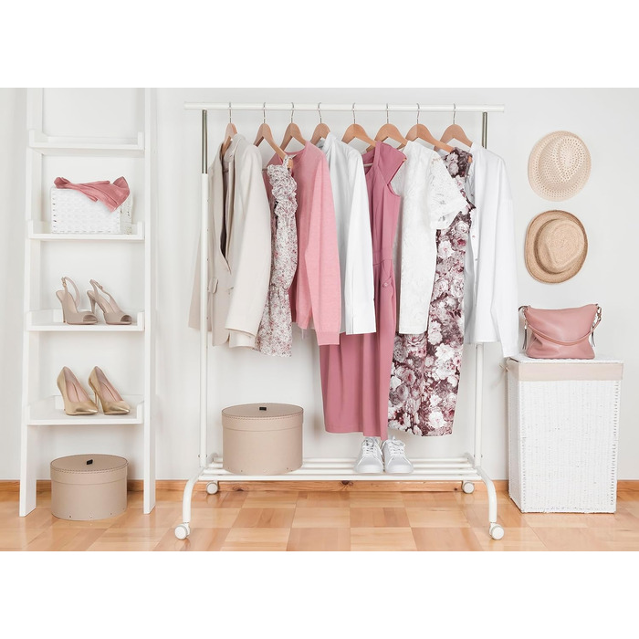 Дерев'яні вішалки для одягу OGIVO – набір 20 шт. з обертовим гачком та вирізами на плечах (натуральне дерево)