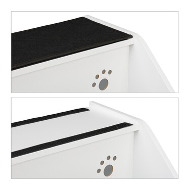 Relaxdays Dog Stairs with 3 Steps