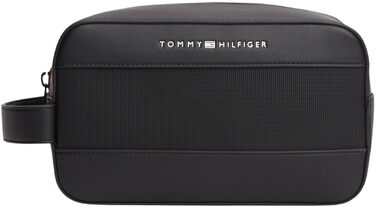 Чоловіча косметичка для подорожей Tommy Hilfiger Foundation Washbag з блискавкою, чорна