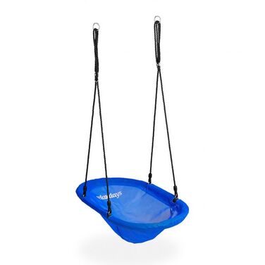 Relaxdays Nest Swing Blue