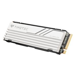 SSD Timetec PCIe 4.0 1TB для ігор з NVMe Phison E27T, M.2 2280, 2000 TBW, 7400/6100 MB/s (з радіатором)