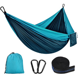 Гамак для відпочинку на природі: міцний, ультралегкий, для кемпінгу та подорожей (200x300 см)