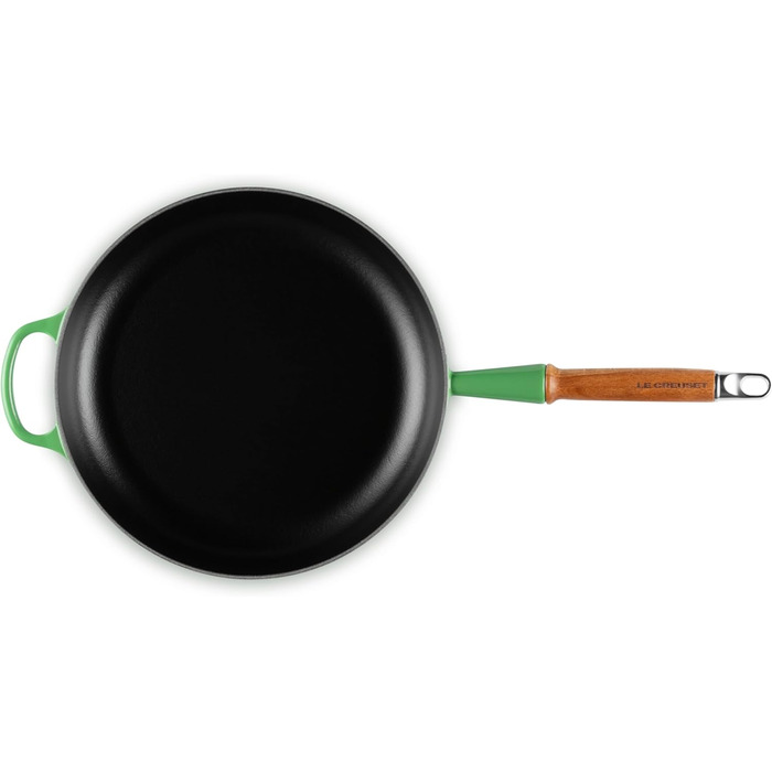 Сковорода Le Creuset Signature чавунна з дерев'яним ручками, 28 см, Bamboo