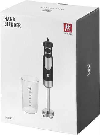 Блендер ZWILLING Stabmixer 550 Вт з мірним стаканом 600 мл, нержавіюча сталь 18/8