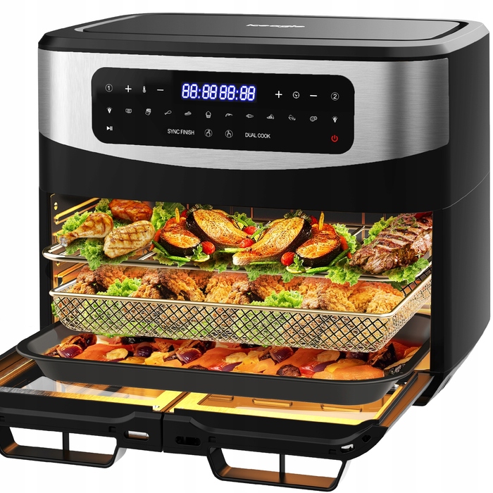 Аерофритюрниця Iceagle KDFO-5511DT 2600 Вт, 12 л