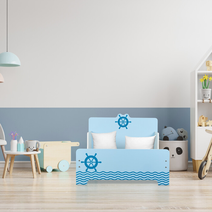 Relaxdays Children's Bed, Nautical Theme