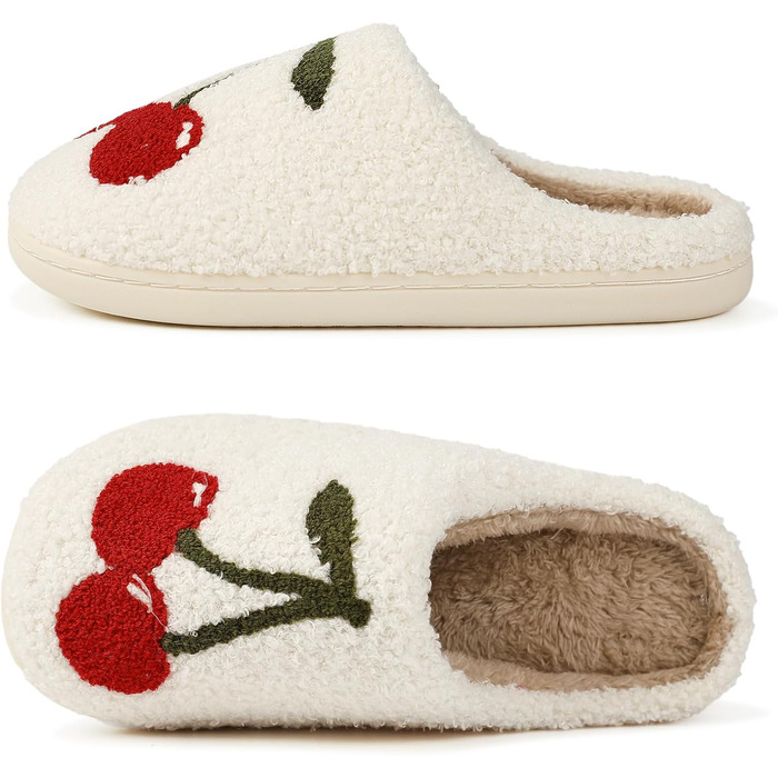 Тапочки домовиті жіночі та чоловічі зимові теплі плюшеві, з принтом 