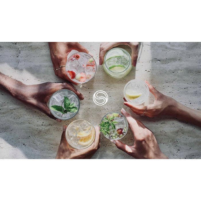 Сифонізатор для води SodaStream Art, червоний, 1 пляшка у комплекті