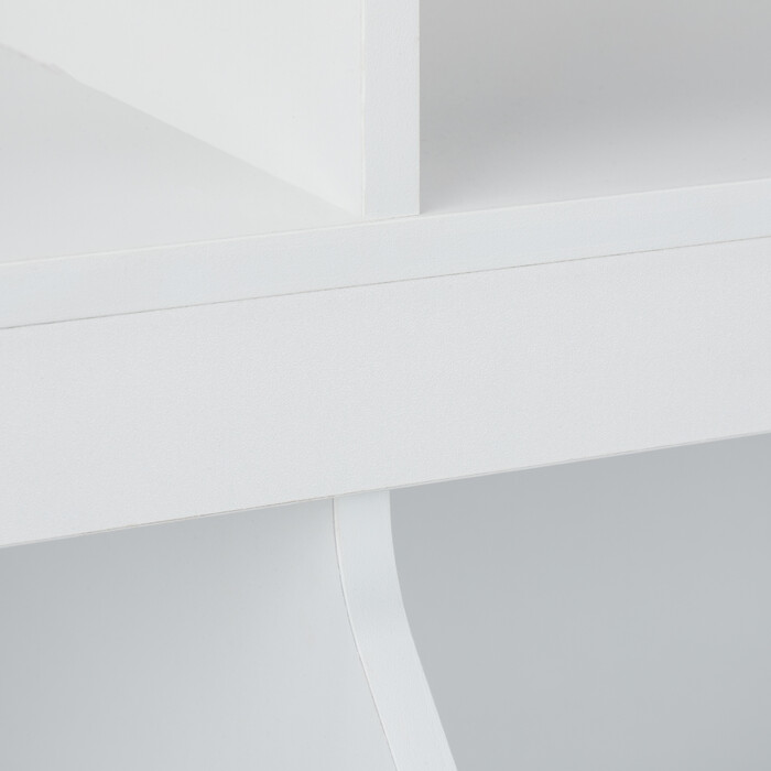 Relaxdays Kids' Shelving Unit, 4 Compartments