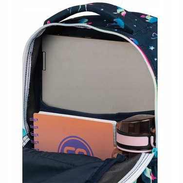 Шкільний багатосекційний рюкзак CoolPack, синій, 21 л