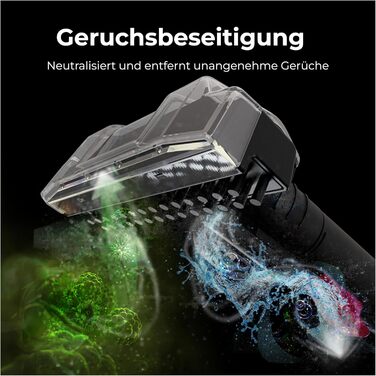 Zedar C600-750W: компактний миючий пилосос для килимів, меблів та авто