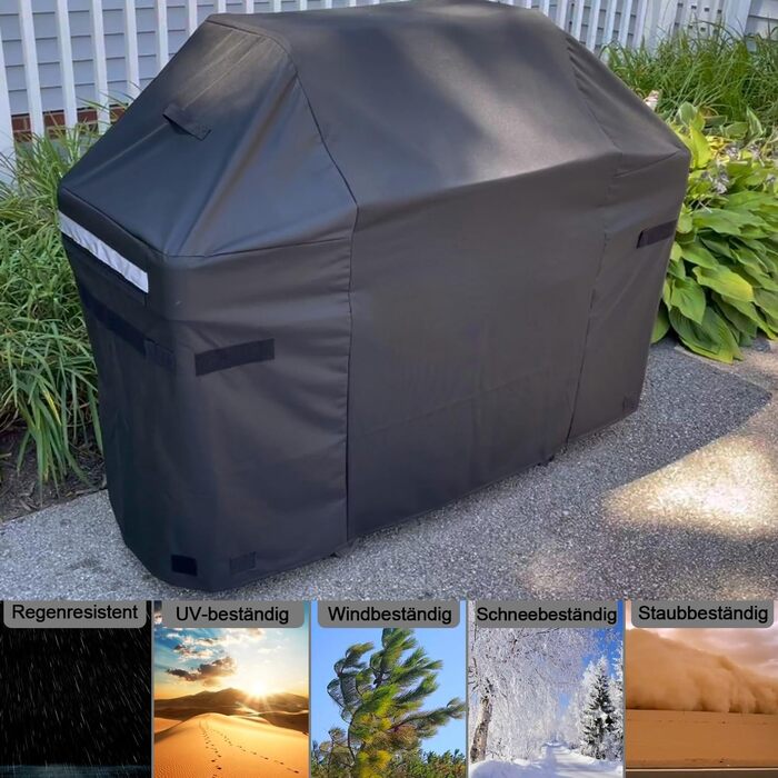 Чохол для гриля Weber Spirit II 200 серії, водонепроникний 600D, 48 дюймів, для Weber Spirit II E210, 2 пальники, всепогодний захист
