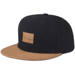 Кепка Johnny Urban Dean - стильна кепка-снуд для чоловіків та жінок, чорна/коричнева, регульована