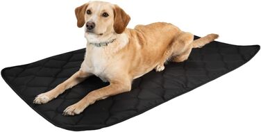 Килимок для собак Oxford, вологостійкий, великий розмір L, для вулиці, стійкий до бруду, можна прати при 40°C - лежанка для великих собак, 90x70 см (140x100 см)