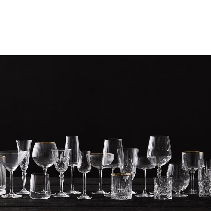 Келихи для білого та червоного вина Lyngby Glas Juvel, прозорі, 90 мл, 4 шт.