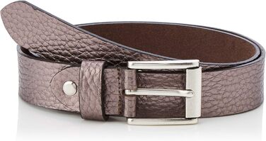 Жіночий ремінь MGM Venezia шкіряний коричневий (бронзовий) 105 см