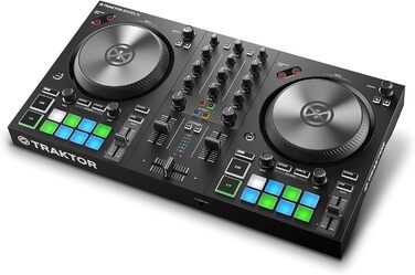 Native Instruments Traktor Kontrol S2 MK3 DJ контролер: 2 канали, 16 педів, вбудована звукова карта, Traktor Pro 4