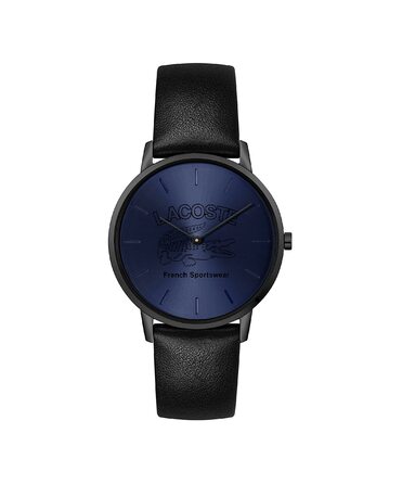 Годинник чоловічий Lacoste Crocorigin Analog Quartz синій - сталевий або шкіряний браслет