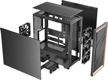 Корпус для ПК Antec Flux SE Midi Tower, чорний