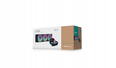 Рідинне охолодження Deepcool LP360 ARGB з підсвіткою