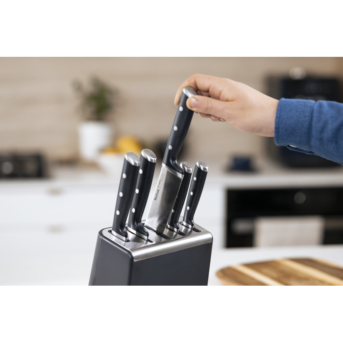 Набір ножів TEFAL Ever Sharp K297S644, 5 предметів