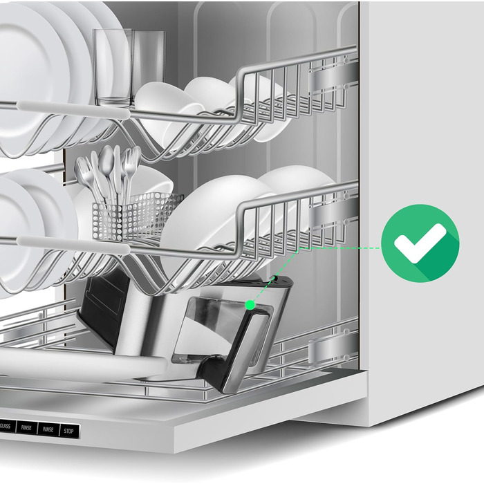 Горизонтальний фритюрник Lehmann 8л, 1800 Вт з оглядовим вікном, регулюванням температури до 200°C, 12 програм, таймером, антипригарним покриттям, для приготування на грилі, випікання та смаження з використанням технології Air Fry