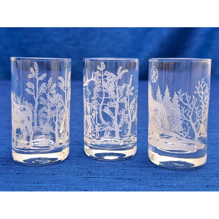 Набір чарок для горілки Art-Glass Myśliwskie, прозорі, 30 мл, 6 шт.