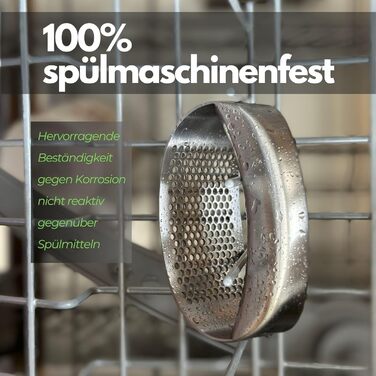 Прес для часнику CLOVE з подрібнювачем та скребком, нержавіюча сталь 18/10, ручна, для кухні