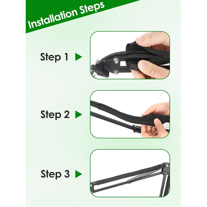 Кріплення для мікрофона FIFINE AM8, білий - Шарнірний стійкий кріплення для мікрофонів FIFINE Recording XLR/USB, AM8, YOUSHARES. Підходить для мікрофонів з адаптерами 3/8' - 5/8'.