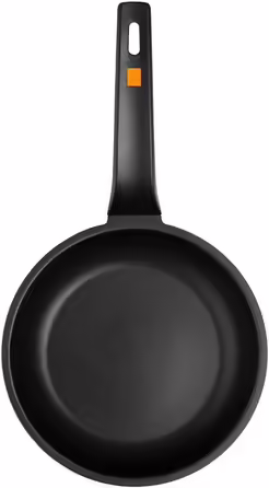 BRA Efficient | Frying Pan, Black, 16 cm, suitable for all kitchen types including induction, PFOA-free, aluminum
