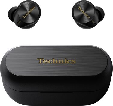 Навушники бездротові Technics EAH-AZ80E-K чорні з шумозаглушенням та мікрофоном