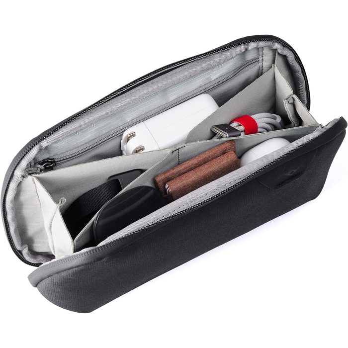 Peak Design Tech Pouch Small - small organizer pouch Black (Black)