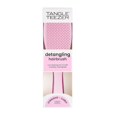 Тізер Tangle Teezer Ultimate Detangler - щітка для волосся Raspberry Rouge, для сухого та мокрого волосся, з плоским руків'ям, 1 шт.