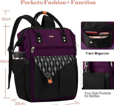 Жіночий рюкзак для ноутбука 15.6