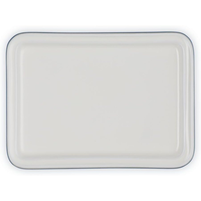Le Creuset Stoneware Butter Dish, 900 g, 17 x 12.5 x 9 cm, Chambray, 70837174340000