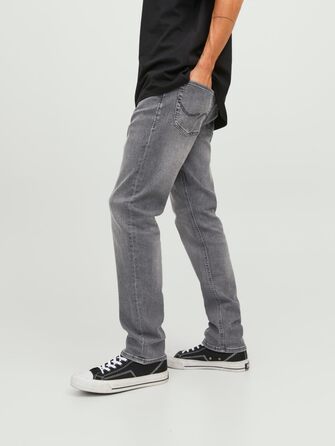 Джинси чоловічі JACK & JONES Slim Fit JJIGLENN Original SQ 330 NOOS, чорний денім (33W/30L)