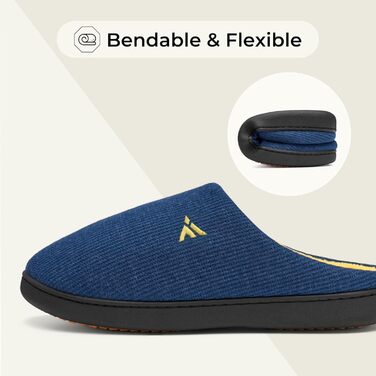 Тапочки зимові Mishansha для чоловіків та жінок, м'які, зручні, з пам'яттю, розмір 36-48, синього кольору
