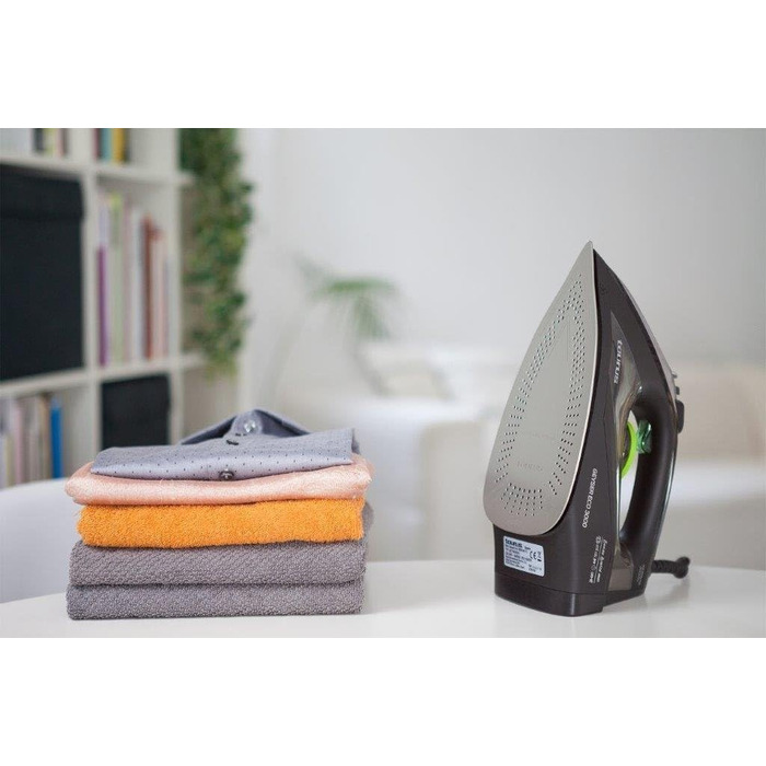 Праска відпарювач Taurus Geyser Eco 3000, 3000W, 200 г/хв, чорно-зелена