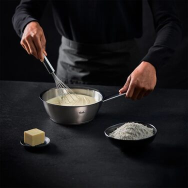 Fissler Original-Profi Колекція / Маленький вінчик із нержавіючої сталі для збивання, преміум кухонний аксесуар, сріблястий