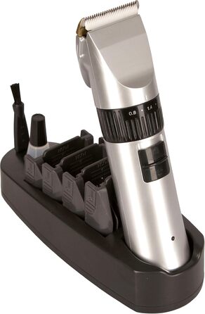 Акумуляторна машинка для стрижки Kerbl Onyx з аксесуарами та запасними лезами для Onyx Art.18180. Комплект з запасними лезами
