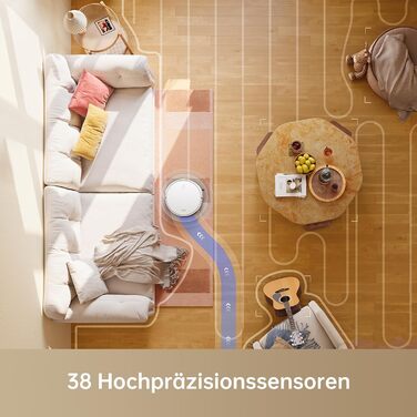 Робот-пилосос Mova M1 з вологою, 4500 Па, SOF Mapping, 2-в-1