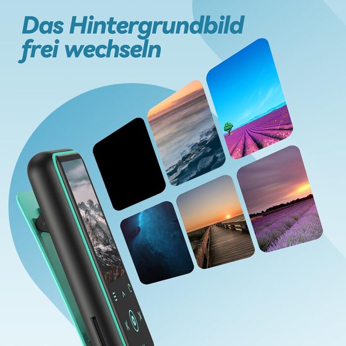 MP3 плеєр AGPTEK 64GB Bluetooth 5.3 з кліпсою для спорту, 1.8