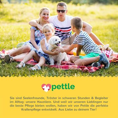 Професійний триммер для собак, котів та дрібних тварин Krallenschere: безпечні леза з нержавіючої сталі, щипці для стрижки, пилка та E-Book з догляду за кігтями