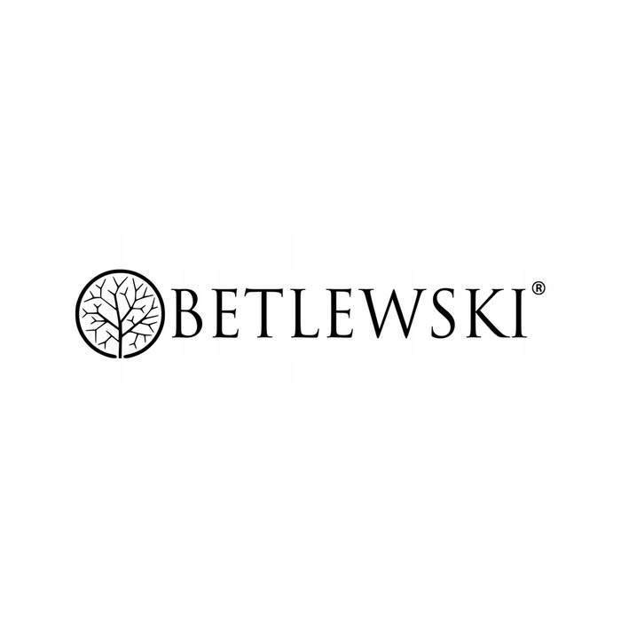 Чоловічий гаманець Betlewski з натуральної шкіри, чорний