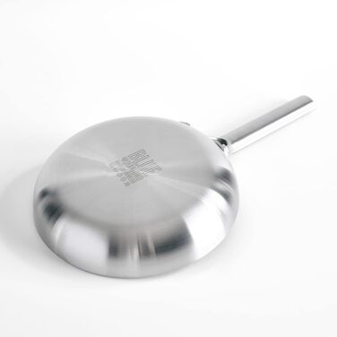 Набір посуду Blue Diamond Cookware Tri-Ply з нержавіючої сталі з алмазним покриттям, 2 шт (24 см & 26 см), сумісний з індукцією, для плити та духовки, не містить PFAS