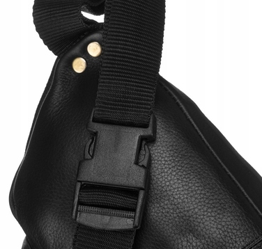 Поясна сумка-нерка Peterson PTN-375-NDM-2708 BLA, чорна