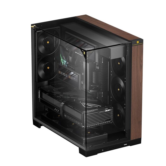 Ігровий корпус Thermalright A70 Vision V2 ATX з LCD-дисплеєм 9.16'', панорамною підсвіткою та підтримкою 8 вентиляторів