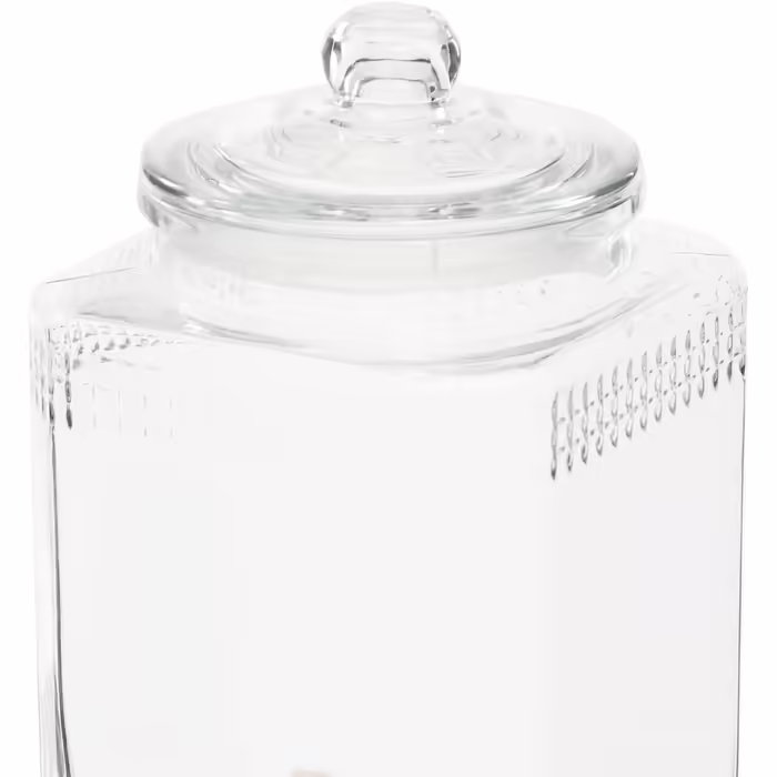 5L Drink Dispenser, transparent glass drink dispenser with stand. Thoughtful faucet design, can hold a variety of cold and hot beverages for indoor and outdoor parties, restaurants.
