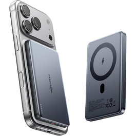 Power Bank MOVESPEED MagSafe 10000mAh Graphite Gray - Бездротовий зарядний пристрій для iPhone