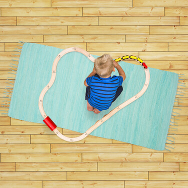 Relaxdays Fringe Rug